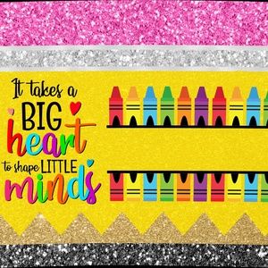 Big Heart Teacher Tumbler